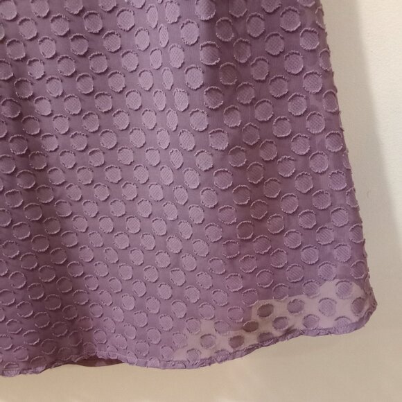 41 Hawthorn Split Neck Swiss Dot Sleeveless Top - Picture 5 of 8